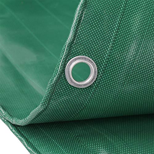 Bâche imperméable verte de protection extérieure en tissu épais 4mx4m - 5