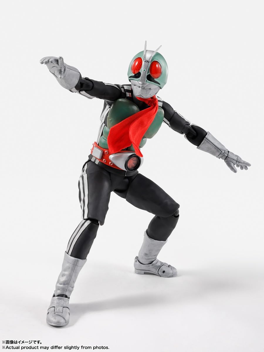 TAMASHII NATIONS - Kamen Rider - Masked Rider 1 Legendary Showa Masked Rider Edition (First Release) (Shinkocchou Seihou) S.H.Figuarts Action Figure
