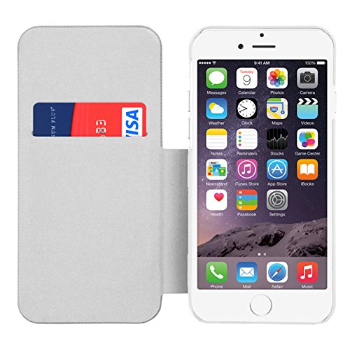Iphone 6S Case, Incipio Highland Premium Folio [Credit Card Case] Wallet Folio Fits Both Iphone 6, Iphone 6S - White/Gray #TOP6