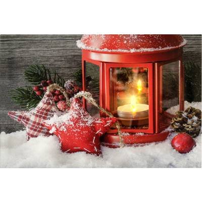 Preisvergleich Produktbild Polarlite LBA-55-003 LED-Bild Laterne Warm-Weiß LED Bunt