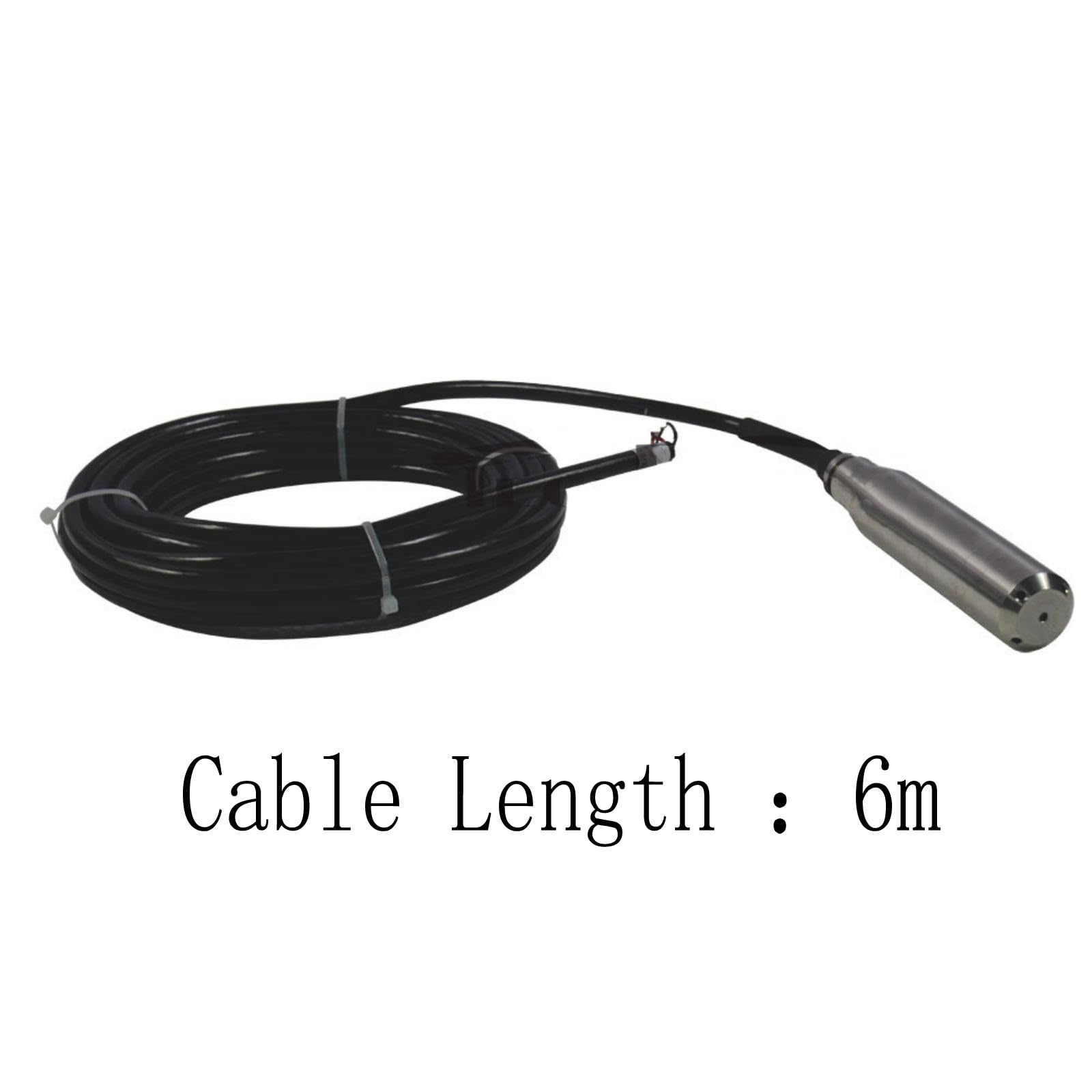 LGXEnzhuo 0-6M Pressure Range, 24-32VDC Power SupplySmart Water Level Sensor, 50kPa Submersible Liquid Level Transmitter, 4-20mA Water Level Sensor Pressure Transducer