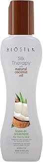Farouk Biosilk Silk Therapy Organic Coconut Oil Leave-in Treatment For Hair & Skin, 0.14 Ounce