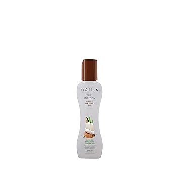 Farouk Biosilk Silk Therapy Organic Coconut Oil Leave-in Treatment For Hair & Skin, 0.14 Ounce