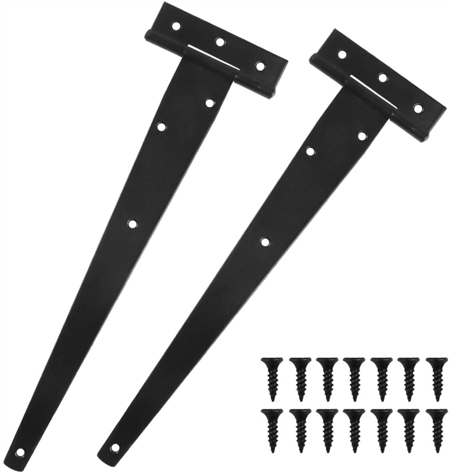 Nvsfzgiyg One Color 2 Pack 12Inch/300Mm T-Shaped Hinge, Triangular, Slotted Bearing Door, 12 Inches
