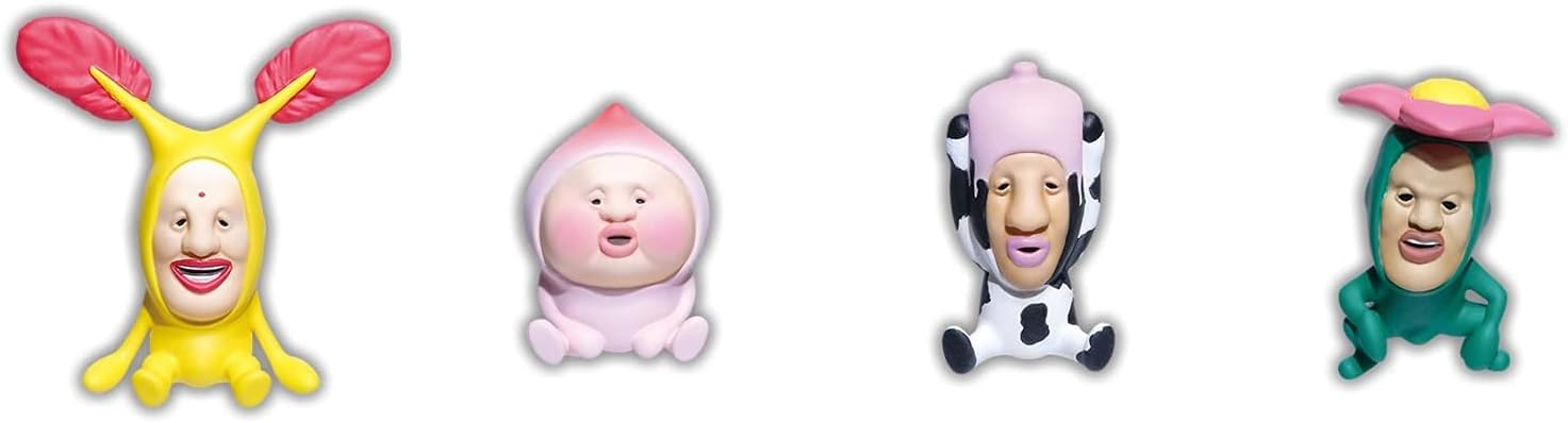 Amazon.co.jp: こびとづかん おすわりマスコット [4種セット] (ホトケ