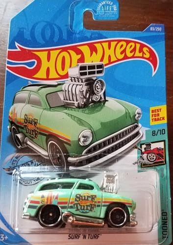 Amazon.com: Hot Wheels Surf 'N Turf, [green] 83/250 Tooned 8/10