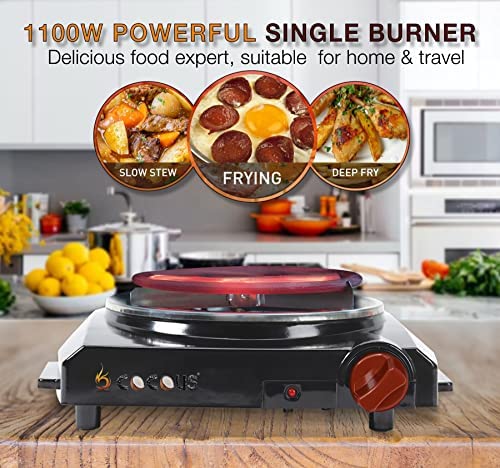 Cocous Coal Burner For Hookah Incense 1100W – Multipurpose Electric Hookah Coals Burner For Shisha, Overheat Protection, Hookah Charcoal Burner For Shisha Cubes Hot Plate Counter Top With Ul Listed #TOP5