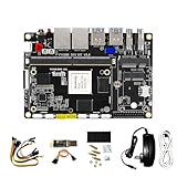 youyeetoo YY3588 AI Single Board Computer - RK3588 SoC with 6TOPS NPU - LPDDR4 32GB RAM Max, 4K/8K Video Codec, Support PCIe 3.0 2280 NVMe/SATA 3.0 SSD for IoT (4g+32g,SBC kit)