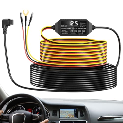 Câble de charge à 3 fils haute sécurité pour dashcam S avec écran et mode stationnement permanent