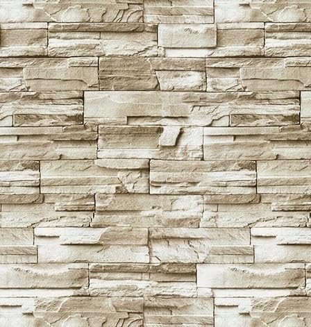 Papel pintado autoadhesivo para quitar y pegar papel pintado de ladrillo amarillo claro papel de contacto para quitar salpicaduras decoración del