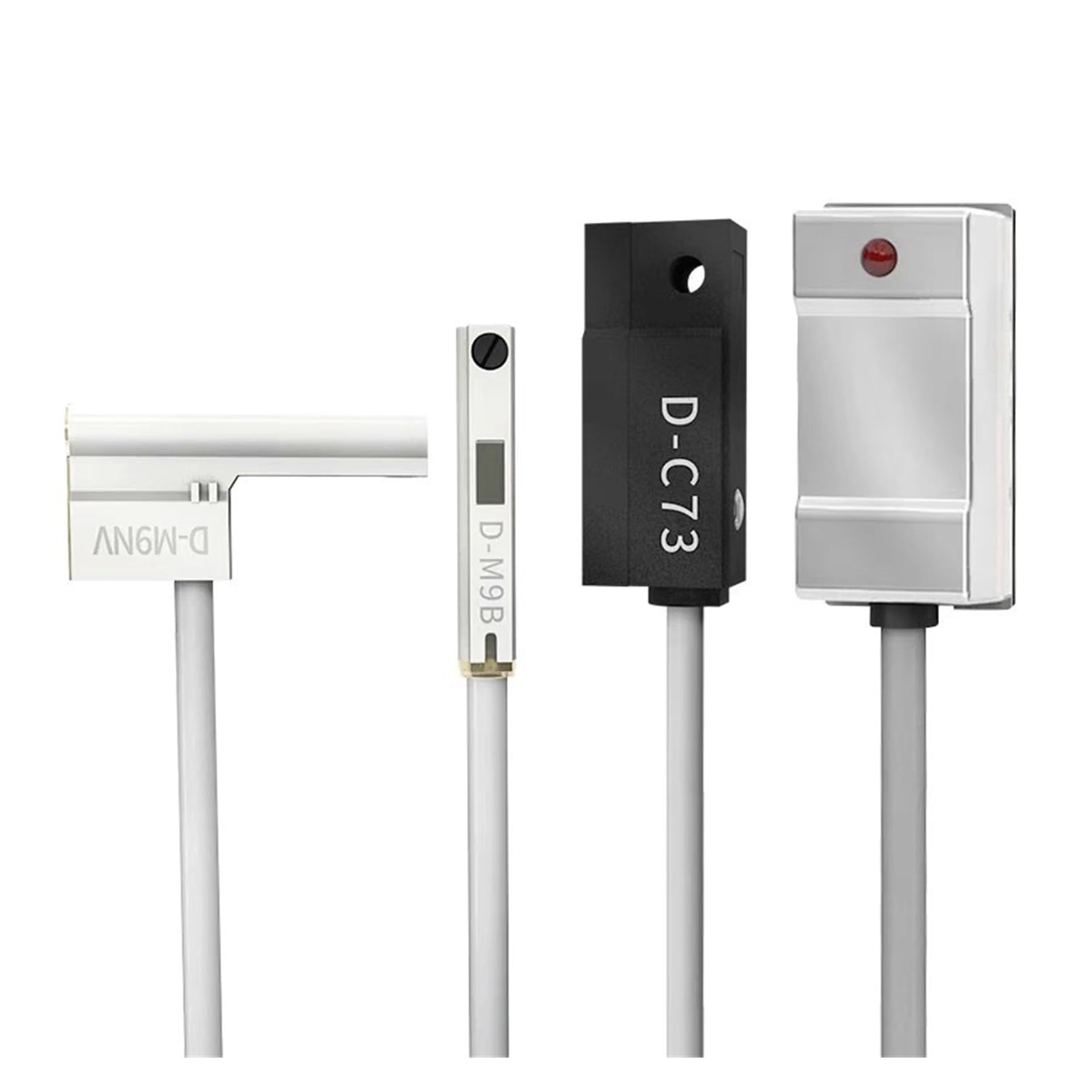 Sensor magnético D-M9B compatible con interruptor D-A93 y cilindro neumático DMSJ-N020 3