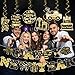 Happy New Year Banner 2026 with New Hanging Decorations Happy New Year Decorations 2026 New Years Eve Party Supplies New Years Eve Decorations
