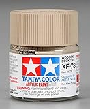  Tamiya 81778 - Pintura Acrílica Mini, Mate Madera Claro Frasco de 10 ml, XF-78
