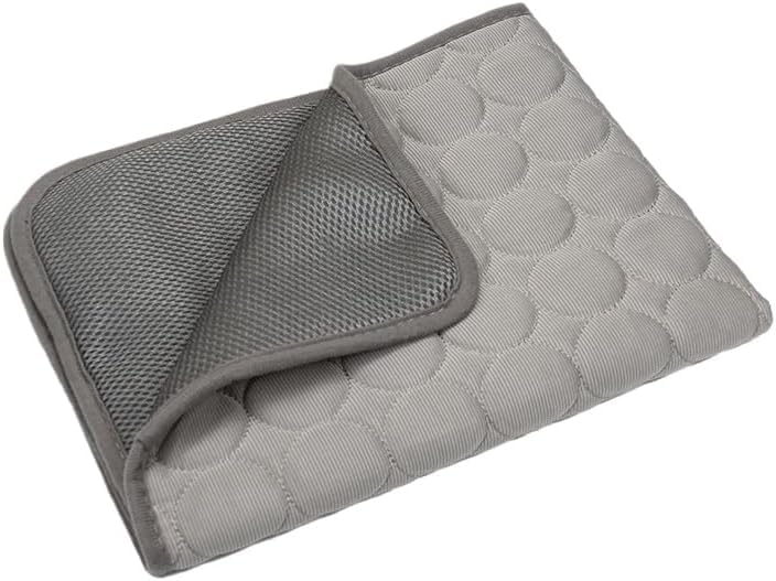 YUNTA Chewlax Dog Cooling Mat ，(Gray,XXL-59x 40in)