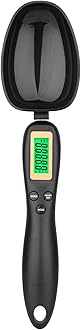 Digital Measuring Spoon, Weighing Spoon Scale 500g / 0.1g High Precision with LCD Screen Display for Kitchen Gadgets Daily Meals and Pet/Dog/Cat Food Measuring Scoop