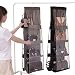 GHTYU - Organizzatore da appendere a borsetta, in tessuto non tessuto, traspirante, 8 tasche in vinile trasparente, da appendere, organizer da appendere a borsa, armadio