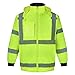 3C Products ANSI Class 3 Safety Bomber Jacket with Soft Fleece Lining (3XL)