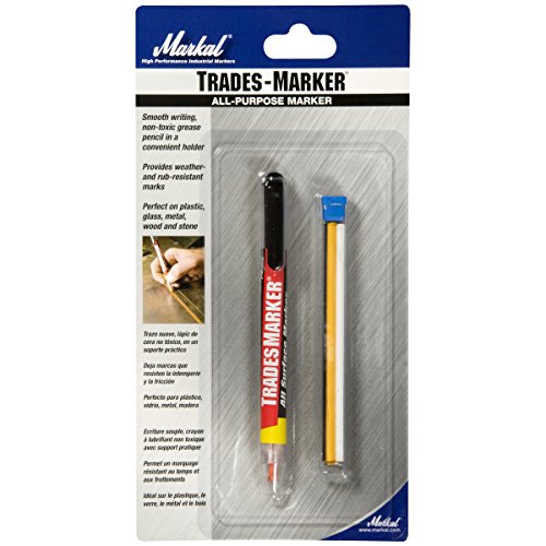 Markal 96000 Trades Marker 5 Assorted Colors And Holder, Starter Pack (5 Refills) #TOP13