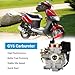 EOPOAYI GY6 50cc Carburetor for Tao tao 50cc 49cc ATM50 Pony VIP Scooter Chinese 4-Stroke Engine Moped, PD18J 139QMB Carb for CY50 Thunder Roketa Jonway Lance Parts with Intake Manifold