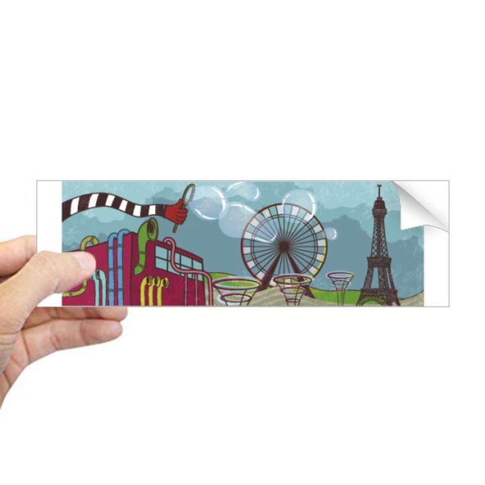 Sticker vitre Tour Eiffel pour masquer le vis-à-vis avec élégance