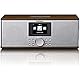 Lenco DIR-170WA DIR-170 Internet Tischradio DAB+, UKW AUX, Bluetooth, USB, Internetradio Walnuss, 2 x 10 Watt RMS Holz