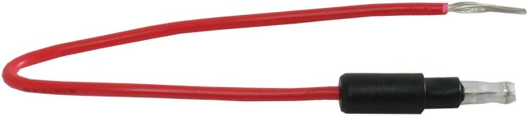GG Grand General 88107 Red Wire (7" Single 0.180 Bullet Plug, 18Ga)