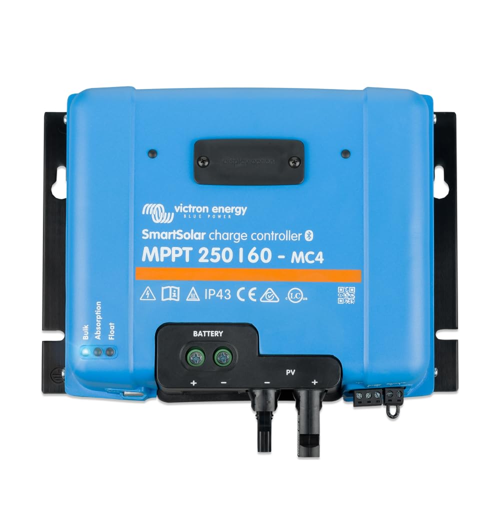 Victron Energy SmartSolar MPPT 250V 60 amp 12/24/36/48-Volt Kontroler Ładowania Słonecznego (Bluetooth) do MC4