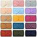 BBGifts 15PCS Baby Nylon Headbands 3.5 inches Handmade Jacquard Weave Elastic Headbands for Baby Girls Newborn Infant Toddlers Kids