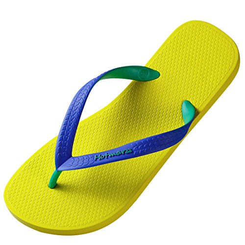 Hotmarzz Men's Classic Fashion Flip Flops Summer Sandals Beach Pool Bathroom Slippers Size