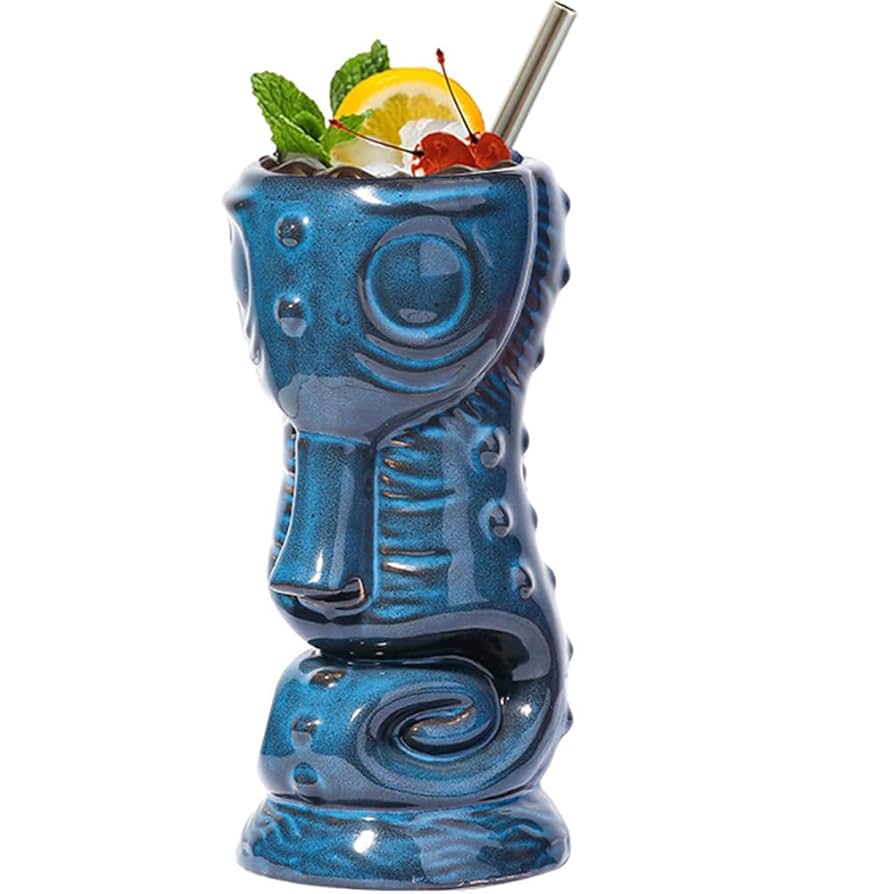 Amazon.co.jp: ティキマグ 360ml/13oz ティキセラミックマグ素敵