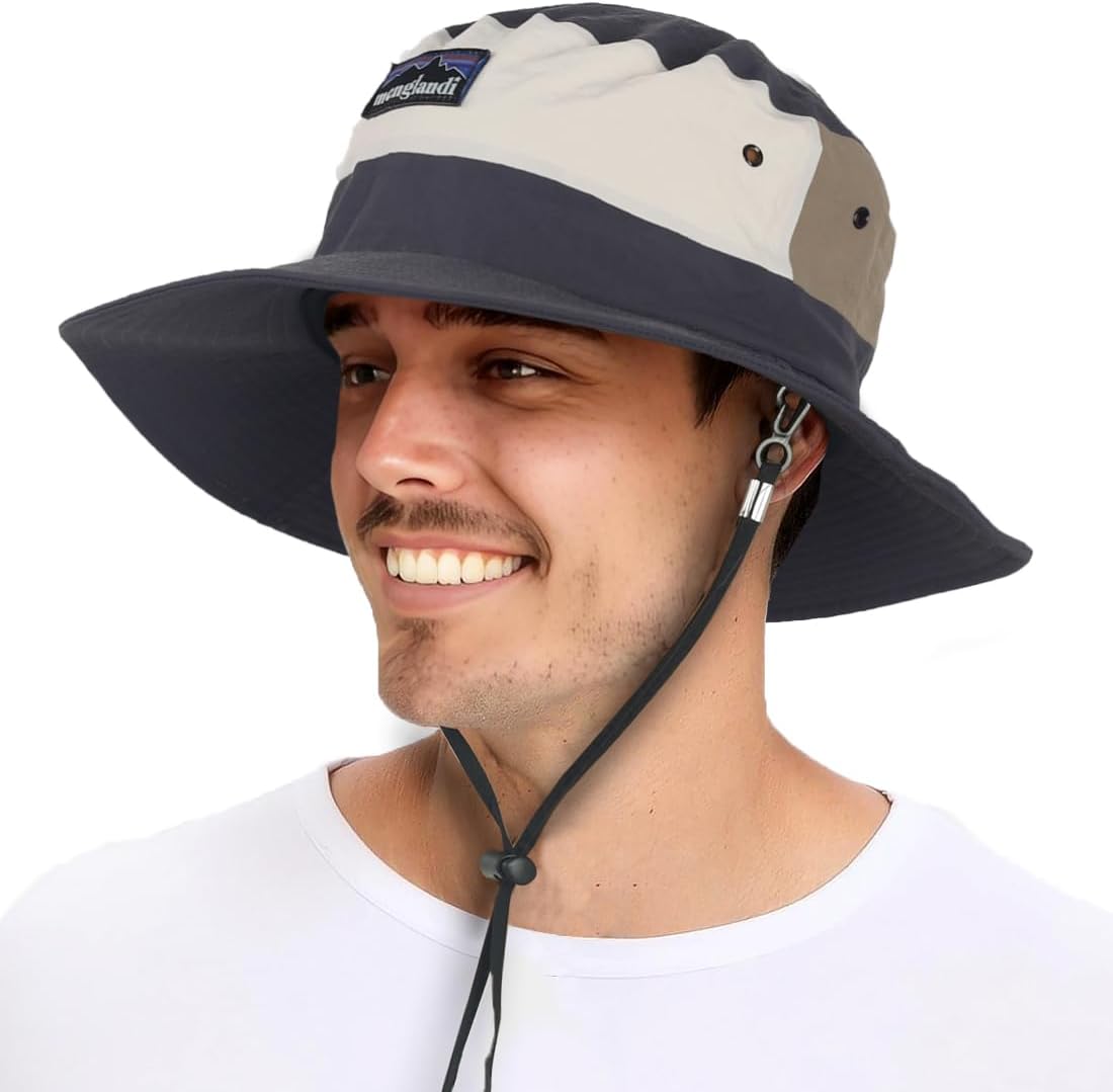 Waterproof Vented Boonie Hat - Classic Lightweight Packable Explorer Sun Hat for Men and Women