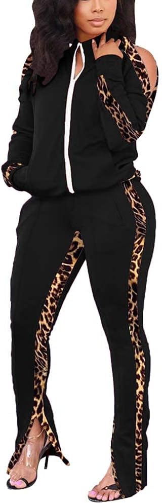 TOPONSKY Women Casual 2 Piece Outfit Long Pant Set Sweatsuits Tracksuits