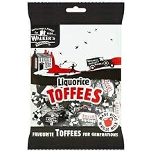 Walkers Liquorice Toffees - 3 x 150g in Premier Life Store Box