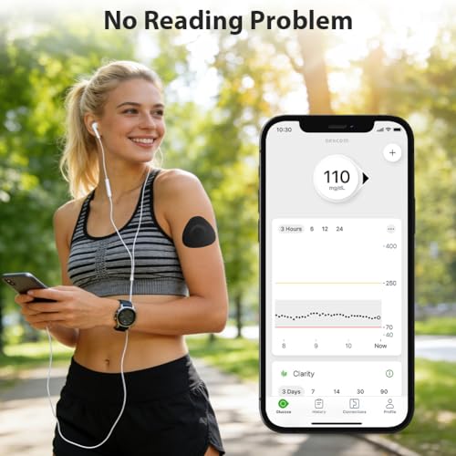 AUYAO Sensor Pflaster 20 Stück Hautfreundlich Libre 2 Wasserfest Sensoren Fixierpflastern, Schweißresistent Stark Dünn Selbstklebend Fixierung, Overpatch Aufkleber für Libre 2 Sensoren, 70mm, Schwarz