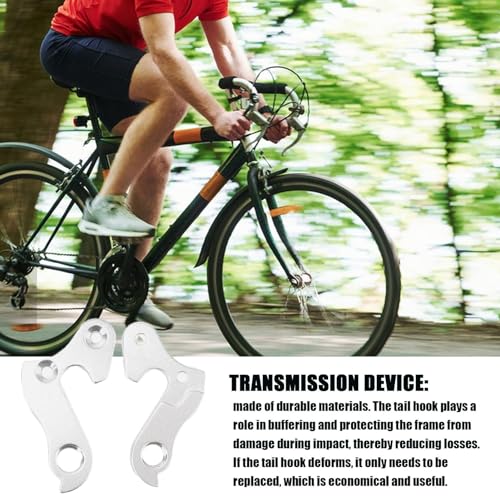 Cabide de desviador de bicicleta, cabide de desviador dropout | Gancho traseiro da engrenagem do des