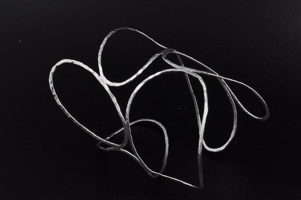 Georgia Charal Chunky Wire Cuff 925 Silver