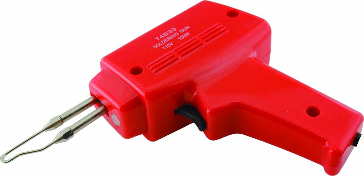 MIYAKO 100 Watt Industrial Soldering Iron Gun with 6 Second Heat Up Time 1000° Degree Fahrenheit (74B33)