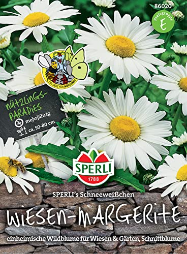 Sperli 86020 Margarita de prado Sperli, planta ideal para flores césped salvaje o jardines naturales y agrícolas