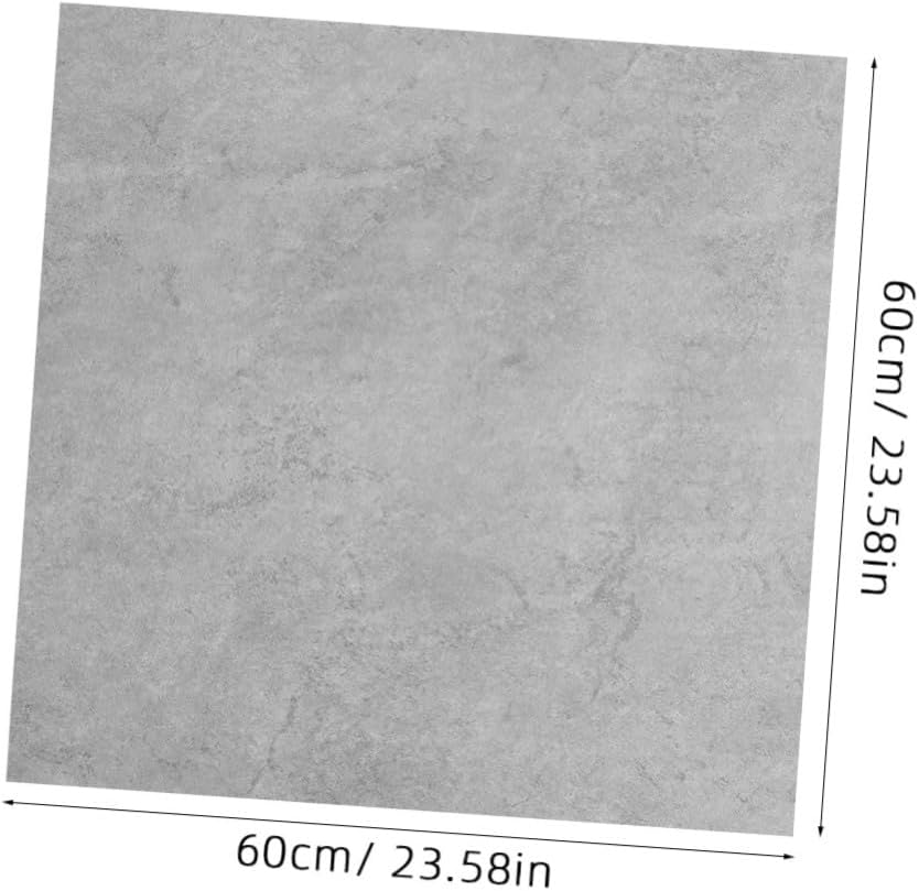 10pcs Self-Adhesive Grain Floor Sticker Removable Vinyl Tiles for Easy DIY Home Decor for Bedroom and Living Room
