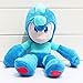 XKMY Peluche de peluche muñeca 27 cm cosplay Anime Rockman Megaman felpa suave peluche juguetes para niños regalos de cumpleaños