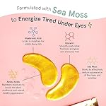 grace & stella Under Eye Mask - Gifts for Women - Travel Essentials - Reduce Dark Circles, Puffy Eyes, Undereye Bags, Wrinkles - Gel Under Eye Patches for Bridesmaid - Vegan Self Care (24 Pairs, Gold) - Image 3