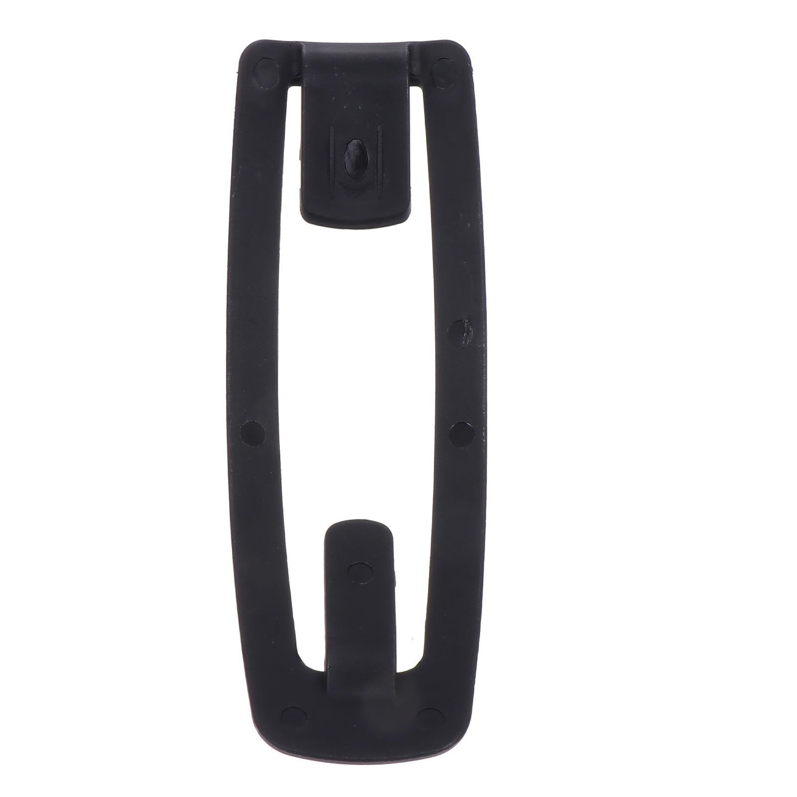 Hebilla para gafas de esquí contra caídas: clip de casco negro muy resistente 8