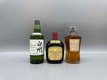 Amazon.co.jp: 白州 オールド ローヤル サントリーウイスキー飲み比べ