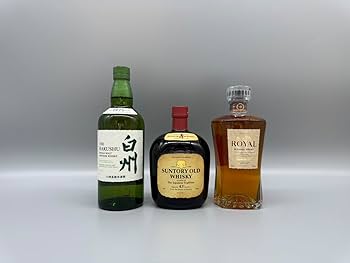 Amazon.co.jp: 白州 オールド ローヤル サントリーウイスキー飲み比べ