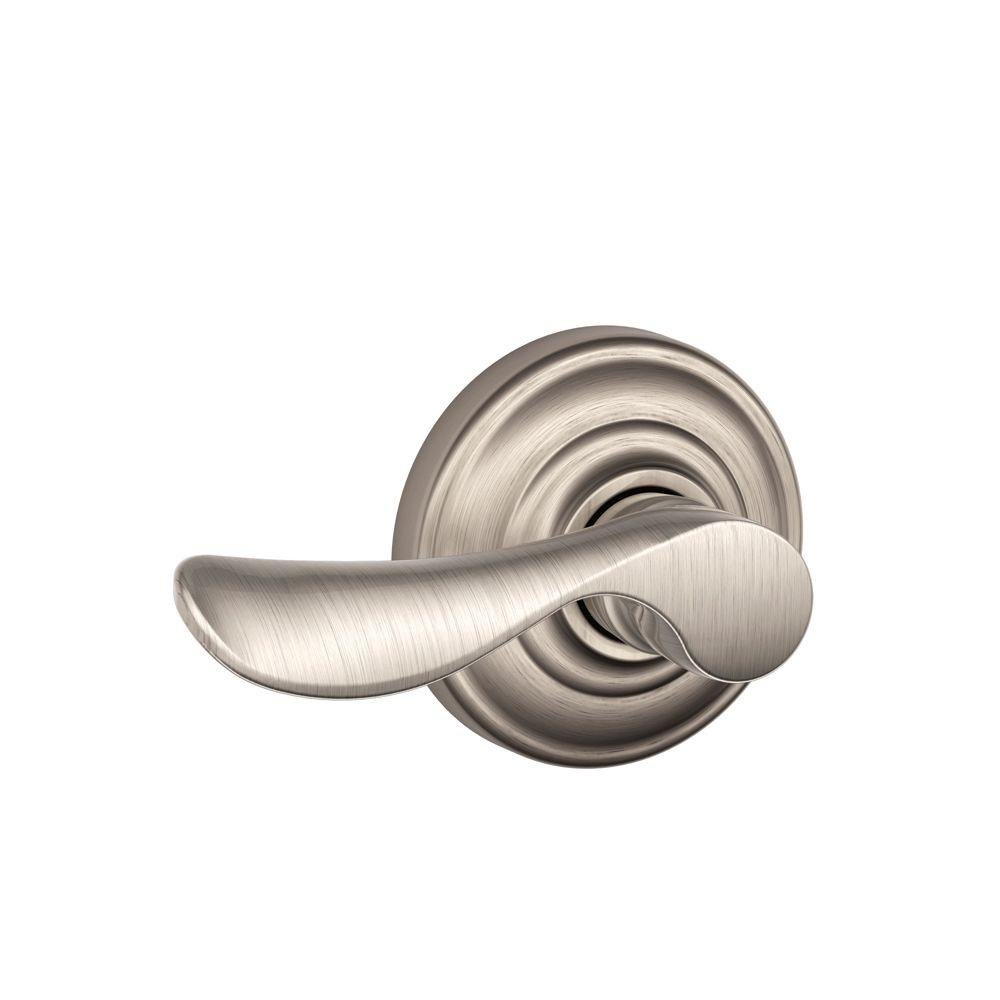 Schlage Şampanya Geçiş Kolu, Andover Gül, Saten Nikel - FA10CHP619/F10CHP619AND