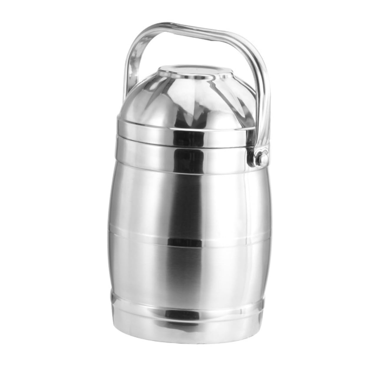 Porte-repas isolant thermique portable en acier inoxydable 2,2L à double couche