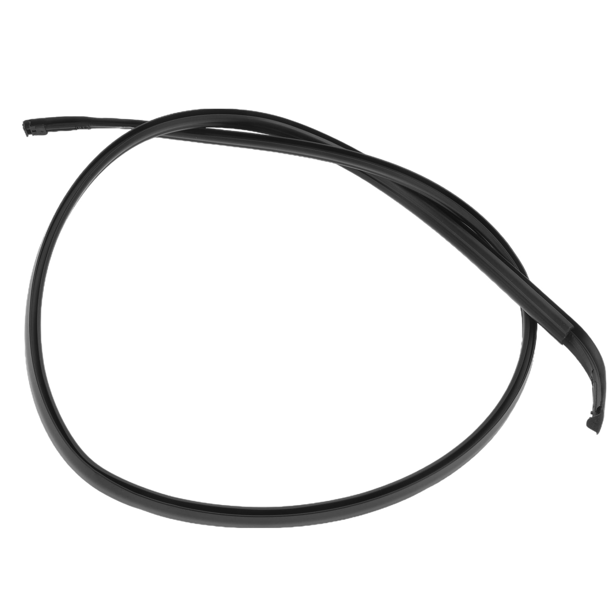 Motoforti Roof Sealing Strip, Weatherstrip Roof Trim Sunroof Seal, for Toyota Yaris Hatchback 2006-2011, Rubber, Right Side, No.7555152130, Black, 1pc