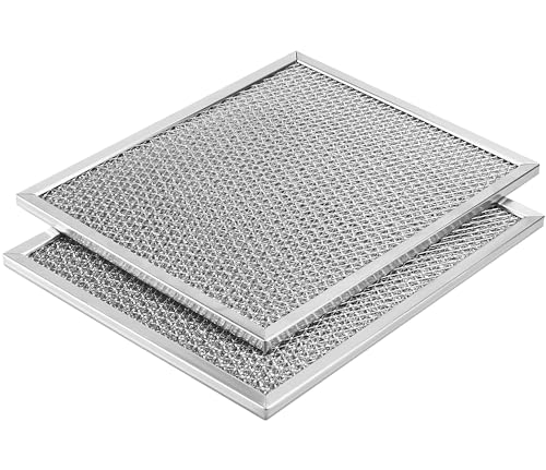 2 Pack Aluminum Range Hood filter 97006931 Replacement Compatible with Bro-an Nu-tone Range Hood Grease Filter PART#S97006931 (10-1/2 x 8-3/4 in) BP29 88150 99010121 by AMI PARTS