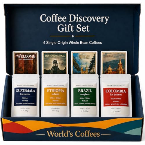 UNIQBITE Single Origin Coffee Sampler