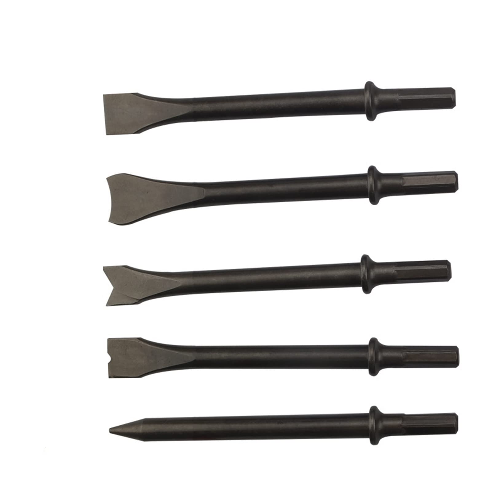 Wiertarka udarowa pneumatyczna 190 mm Młot pneumatyczny Zestaw narzędzi pneumatycznych Pistolet pneumatyczny Wytrzymały amortyzator z 4 szt. dłutami Ergonomiczny uchwyt Narzędzia pneumatyczne